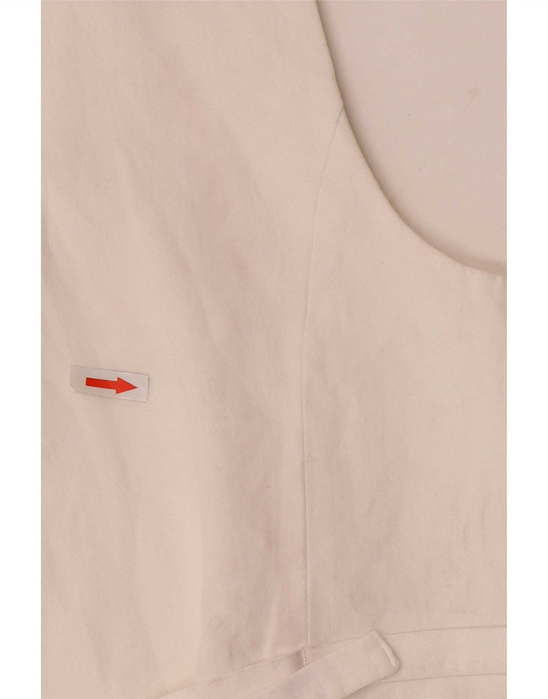 Zara Femme Gilet UK 10 Petite Viscose Blanche