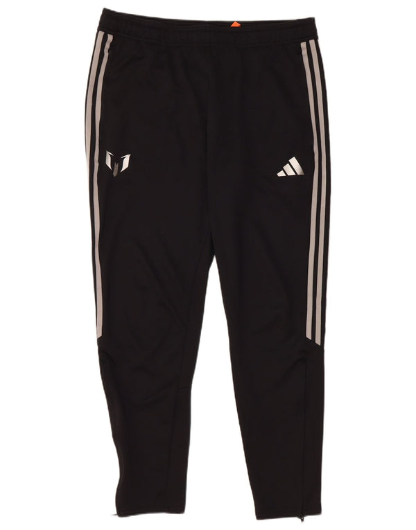 Adidas Pantalon de survêtement MESSI pour homme Large Noir Polyester