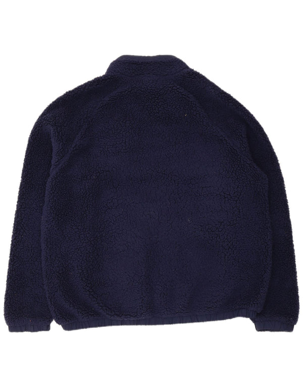 Fila Veste polaire homme UK 42 XL Bleu marine Polyester