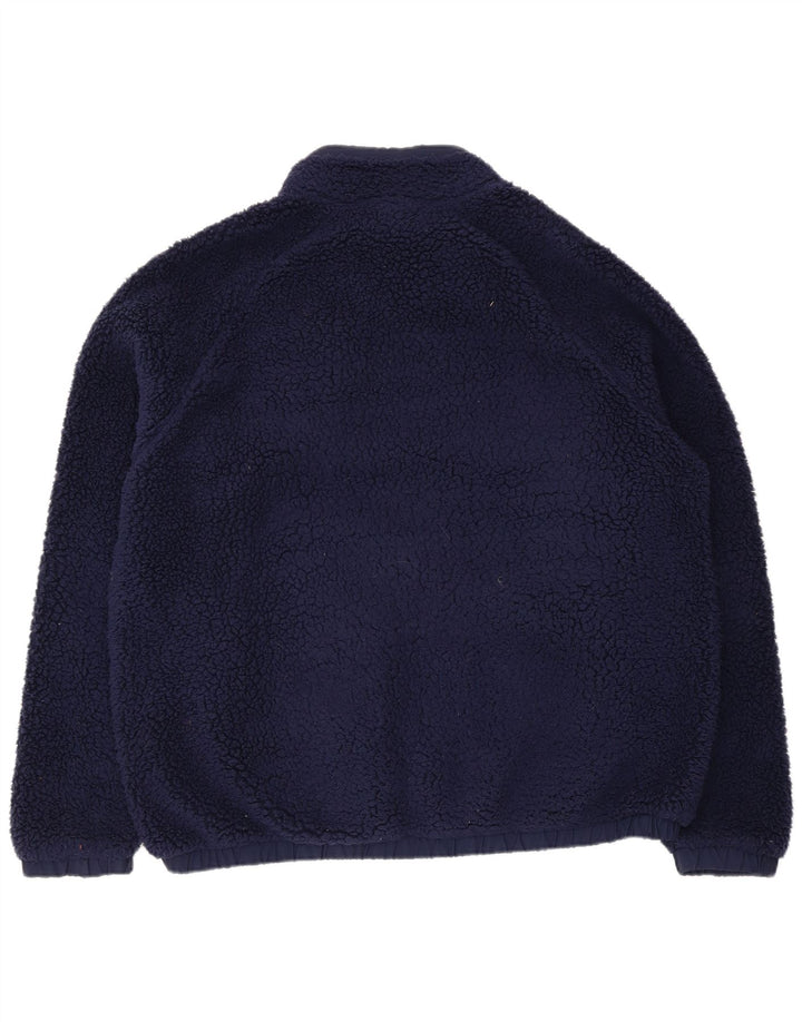 Fila Veste polaire homme UK 42 XL Bleu marine Polyester