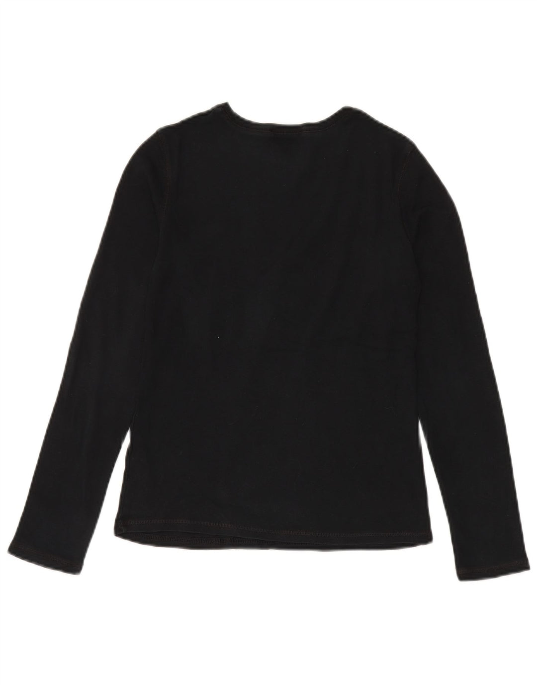 Marks & Spencer Haut à manches longues pour femme UK 8 Small Noir Coton