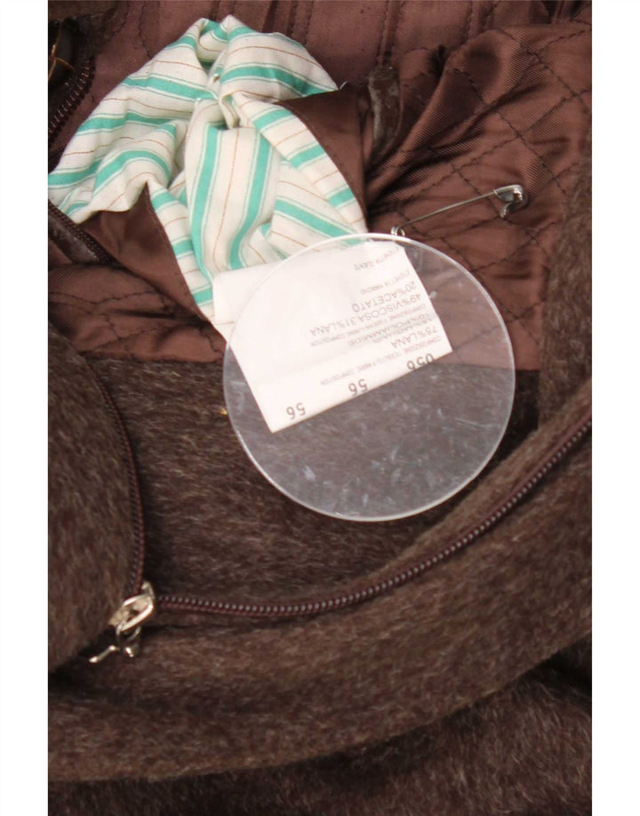 Dolomiten Manteau Homme IT 56 3XL Marron Mohair