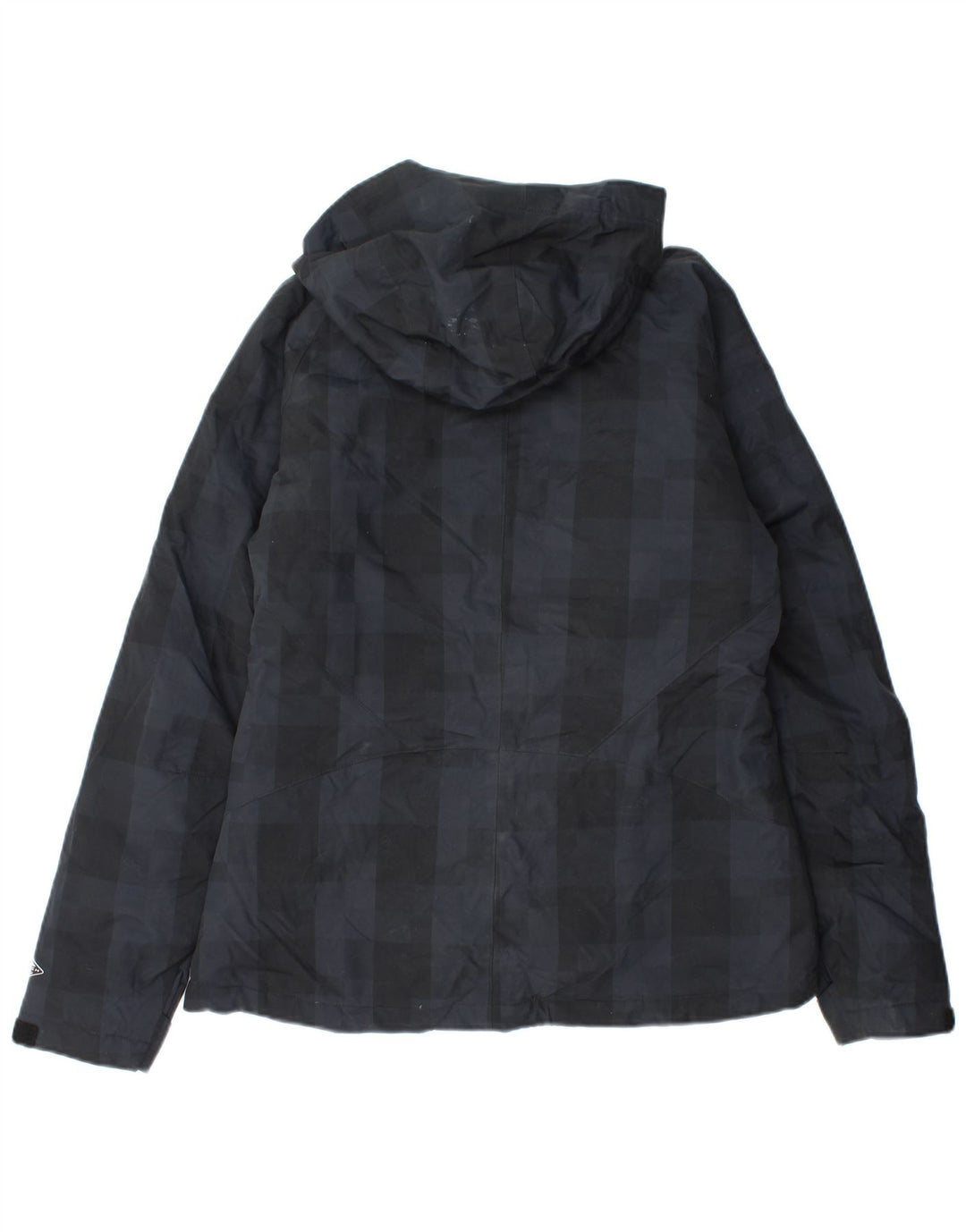 Columbia Veste coupe-vent Omni-Heat pour femme UK 14 Medium Black Check Nylon