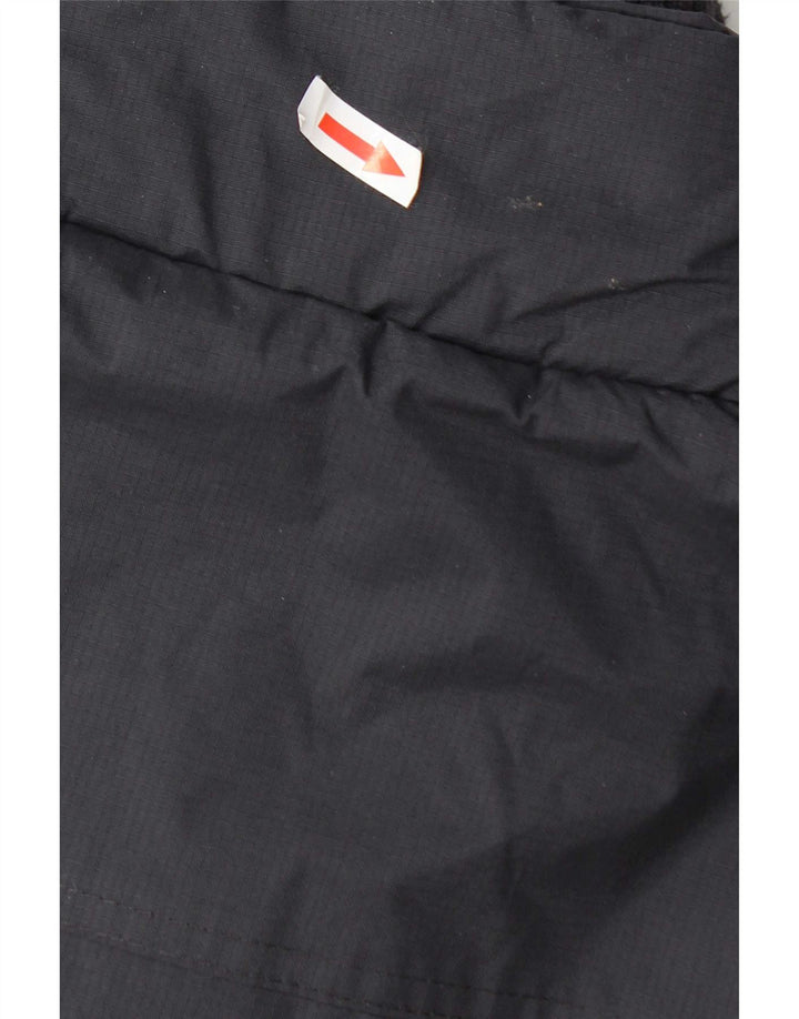 Superdry Veste de pluie graphique pour femme UK 12 Nylon bleu marine moyen