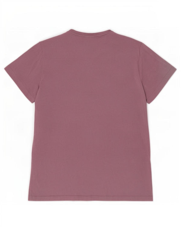 Adidas T-shirt graphique pour femme UK 12/14 Violet moyen en coton
