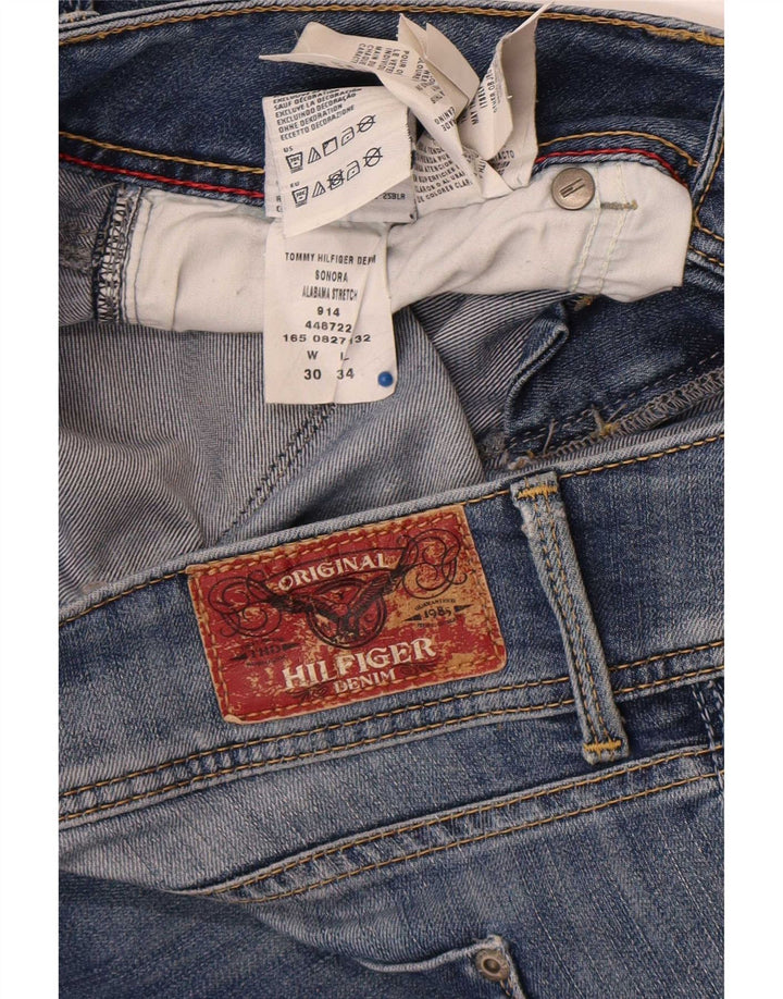 Tommy Hilfiger Jean Slim Femme W30 L29 Bleu Coton