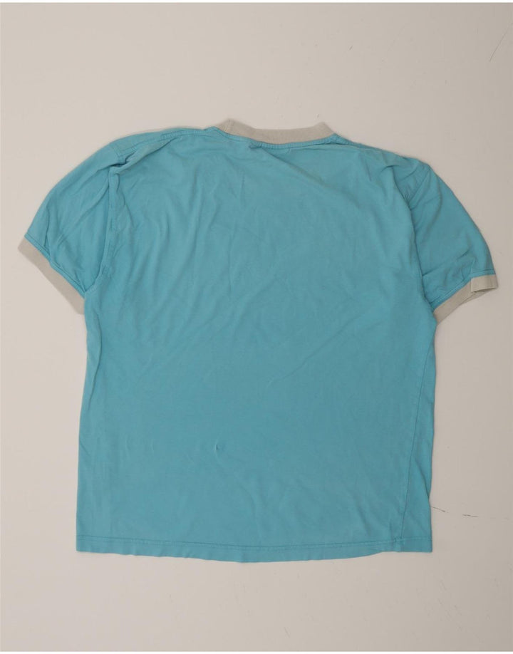 Fila T-Shirt Homme Haut Large Bleu Colourblock