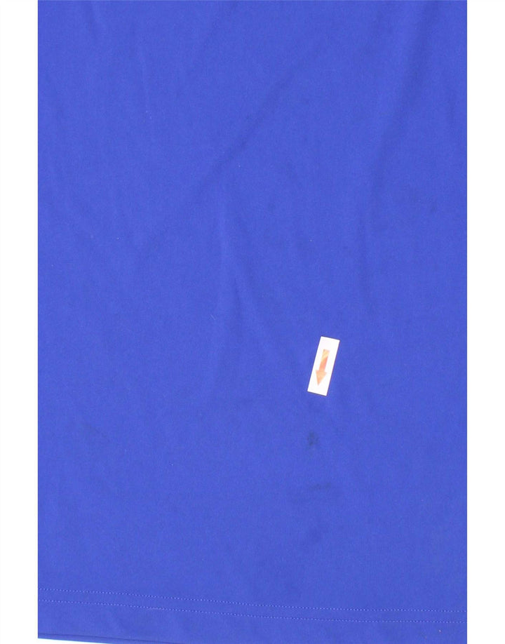 Adidas Garçon Climalite T-Shirt Top 9-10 ans Bleu Polyester