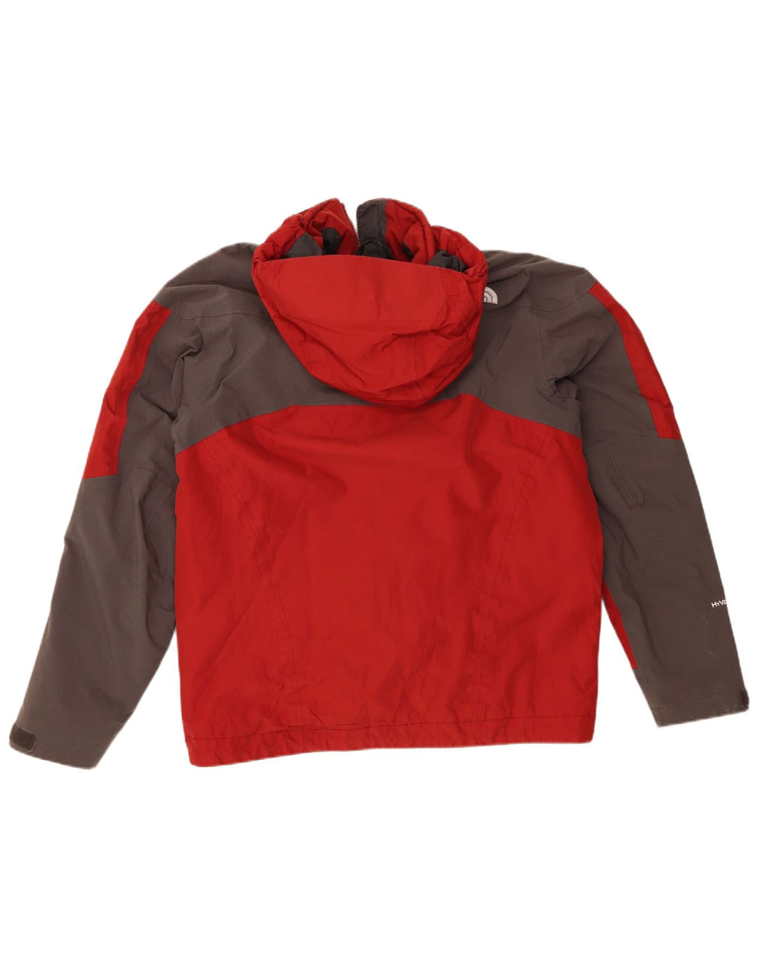 The North Face Veste coupe-vent Hyvent pour homme UK 38 Rouge moyen Colourblock