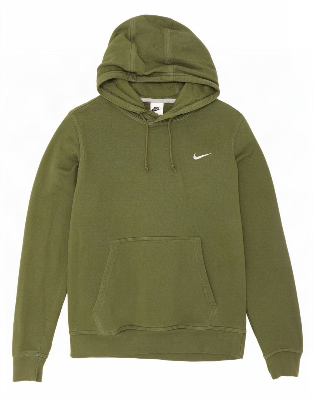 Nike Pull à capuche en coton kaki moyen pour homme