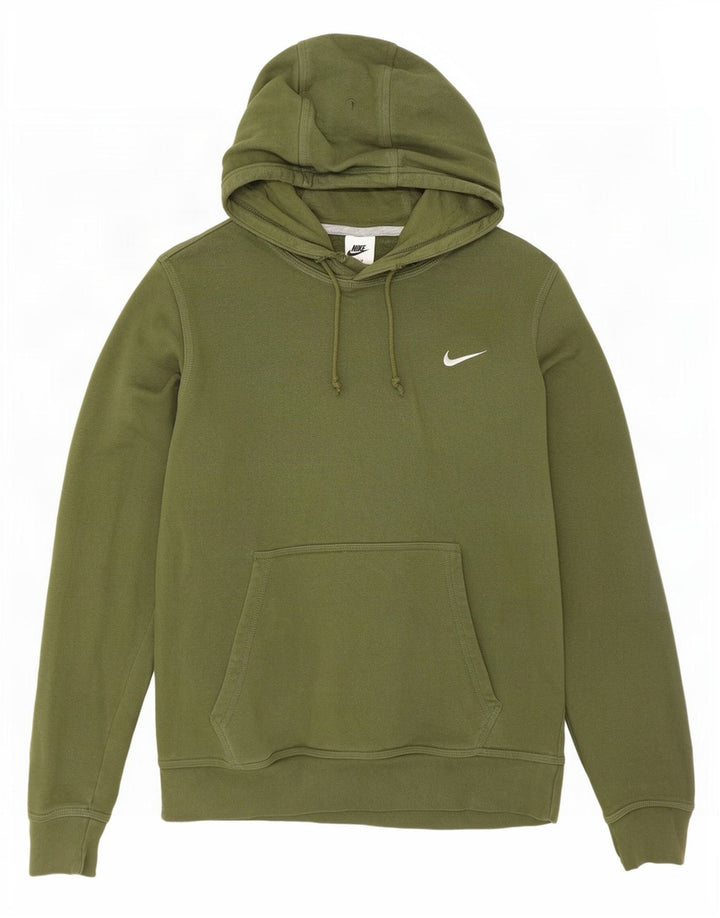 Nike Pull à capuche en coton kaki moyen pour homme