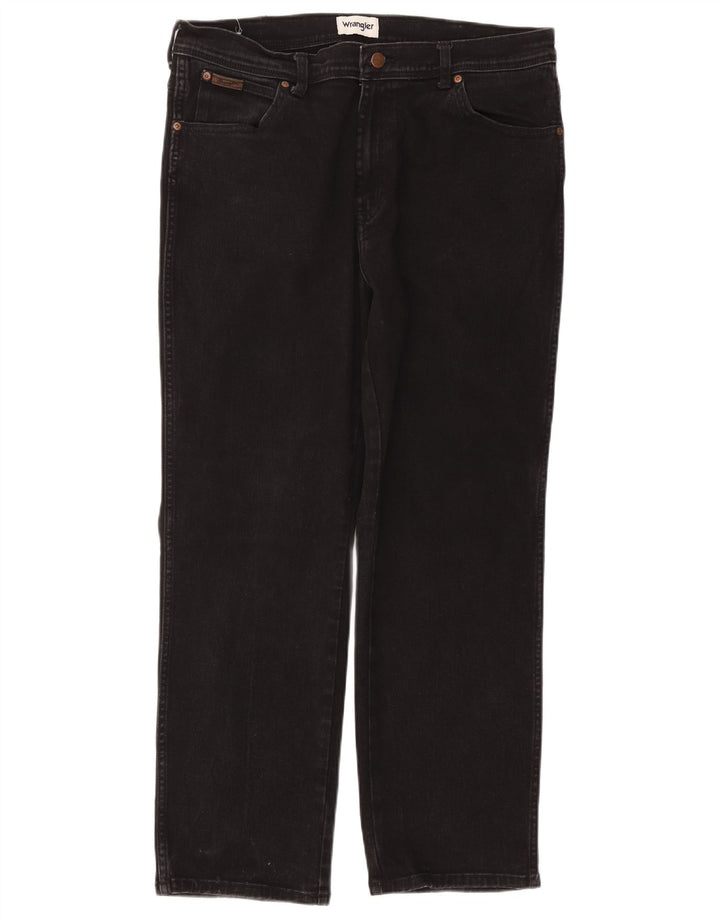 WRANGLER Jean Droit Texas Homme W38 L30 Noir Coton