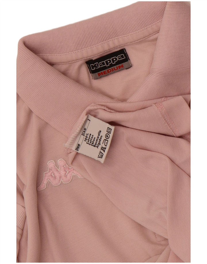 Kappa Polo Femme UK 12 Coton Rose Moyen