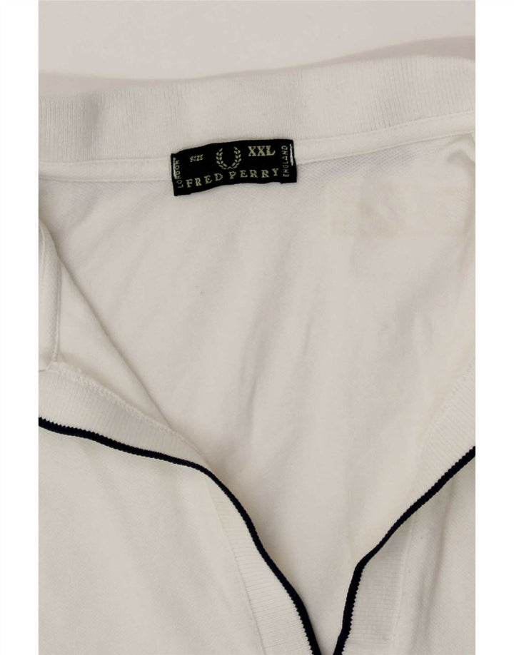 Fred Perry Polo Femme UK 20 2XL Blanc