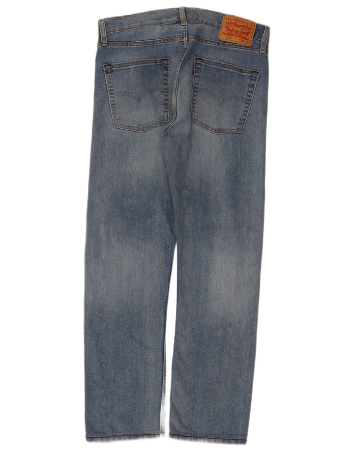 Levi's Jean Droit 513 Homme Bleu W32 L28 Coton