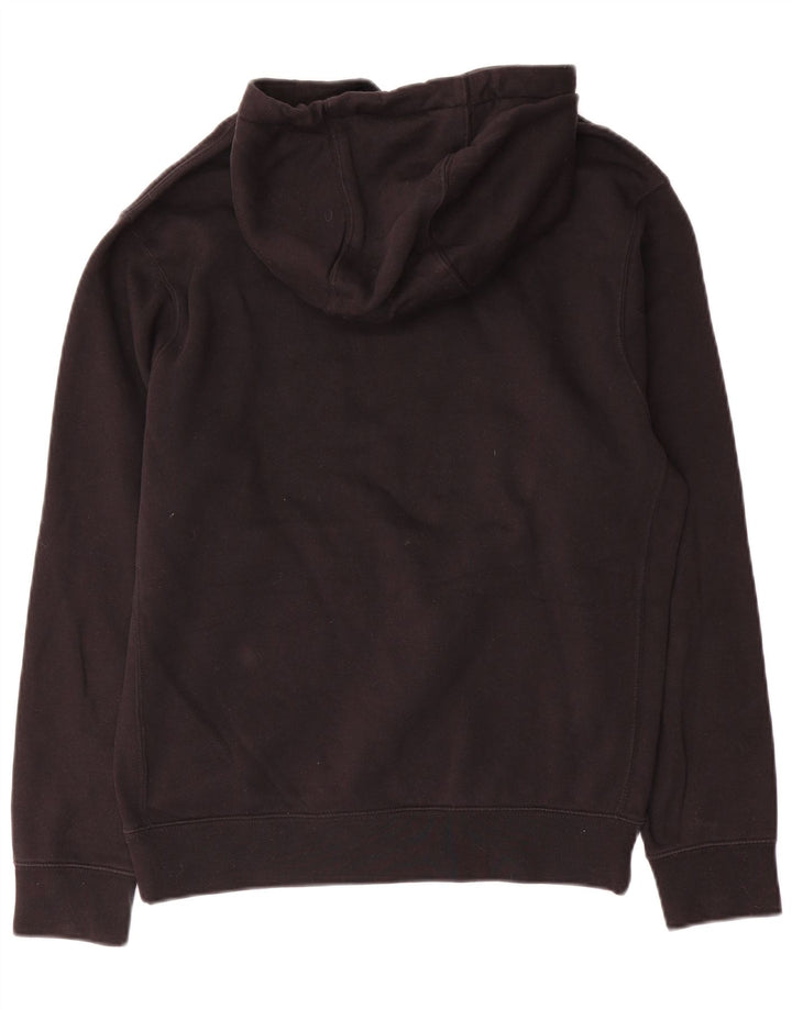 Nike Pull à capuche graphique pour homme Petit coton noir