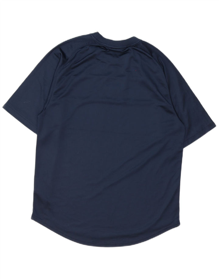 Nike T-Shirt Homme Haut Large Bleu Marine Polyester