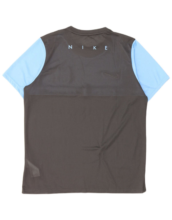 Nike Hommes Munchen Graphic T-Shirt Top XL Gris Colorblock Polyester