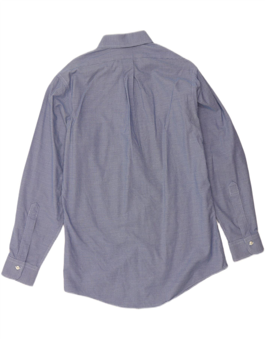 BROOKS BROTHERS Chemise slim fit pour homme Taille 15 1/2 Pied-de-poule bleu moyen