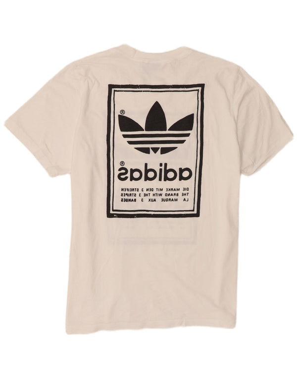 Adidas T-shirt graphique pour homme XL Blanc