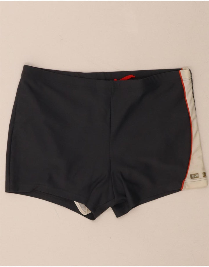 COLMAR Mens Swimming Shorts IT 52 XL  Grey Colourblock Polyamide Vintage Colmar and Second-Hand Colmar from Messina Hembry 