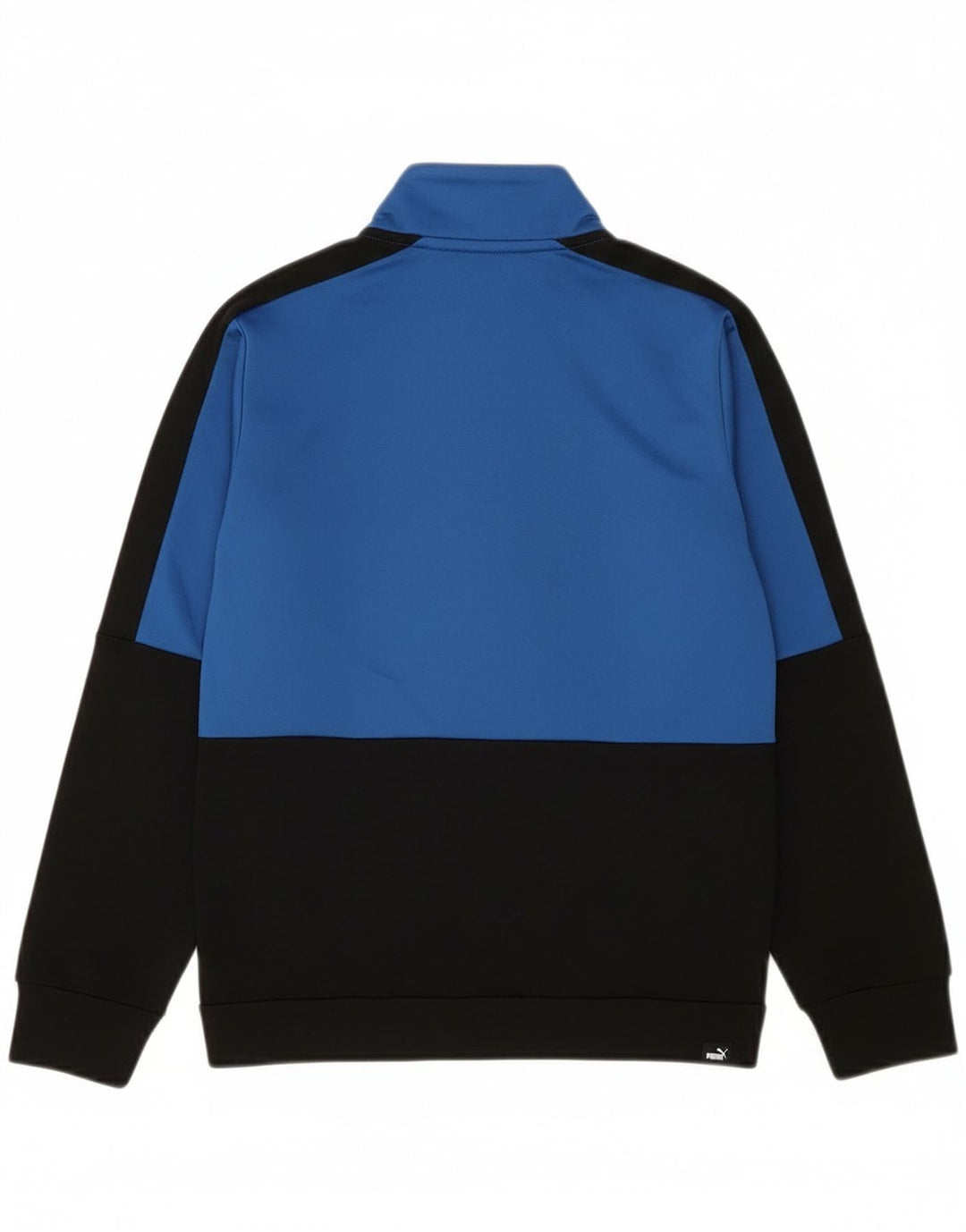 Puma Veste de Survêtement Graphique Garçon 9-10 Ans Bleu Colorblock