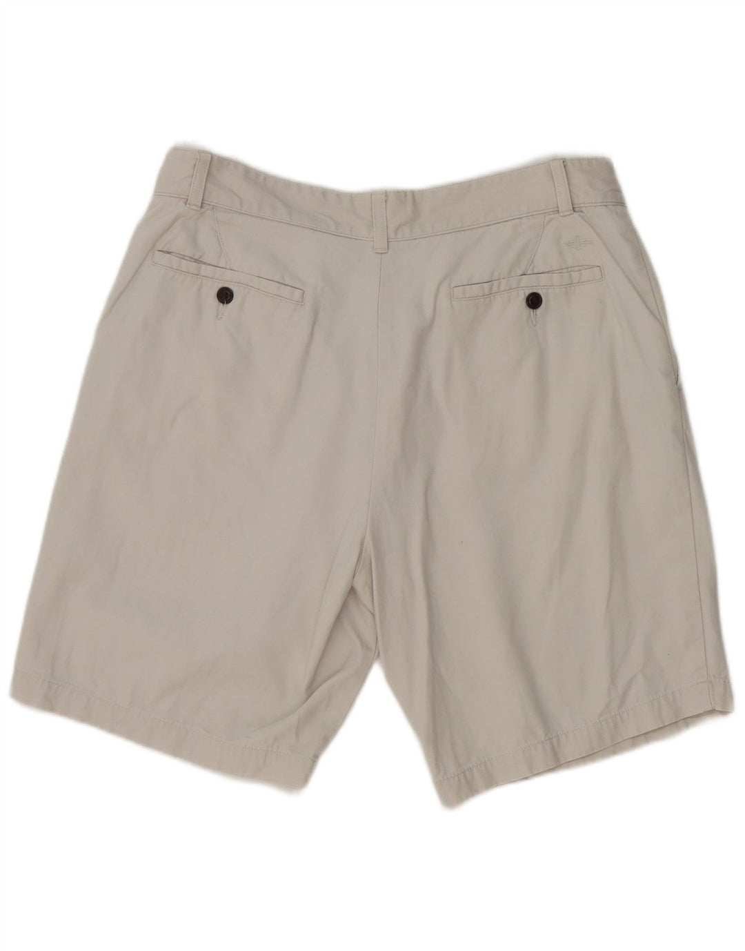 Dockers Short Chino Khakis Homme W34 Large Gris Coton