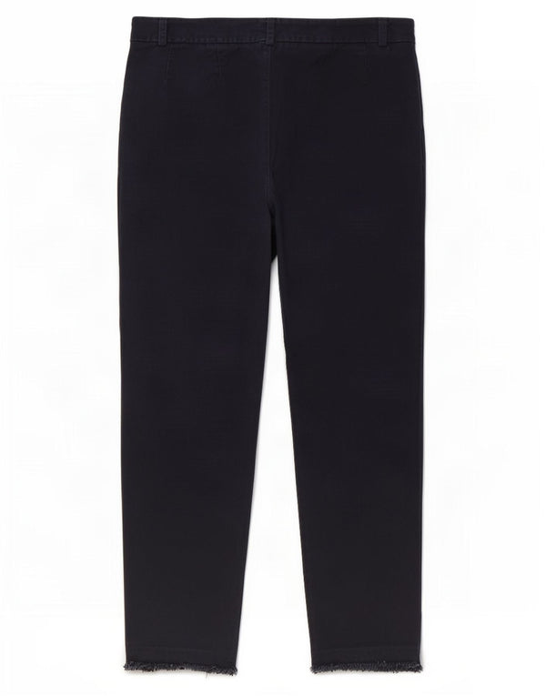 Marks & Spencer Pantalon court slim pour femme UK 12 Medium W30 L24 Bleu marine