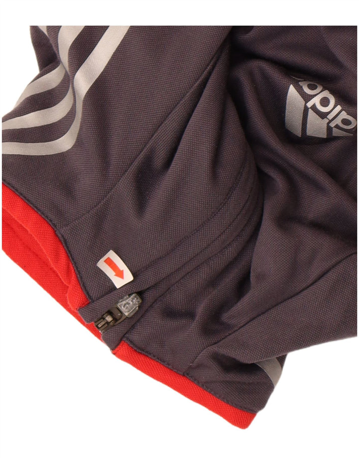 Adidas Hommes Climacool Pull Survêtement Top UK 36/38 Petit Gris
