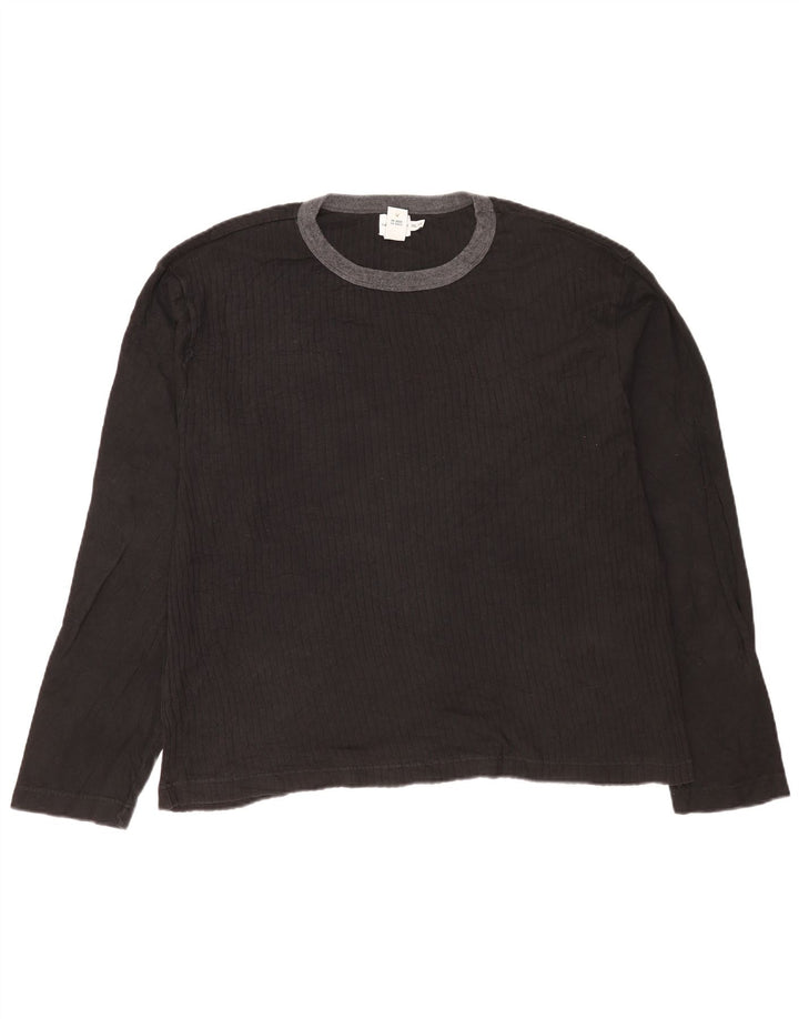 Calvin Klein Jeans Haut à manches longues pour homme en coton noir 2XL
