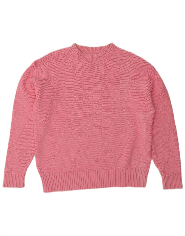 Marks & Spencer Pull ras du cou pour femme UK 14 Rose moyen