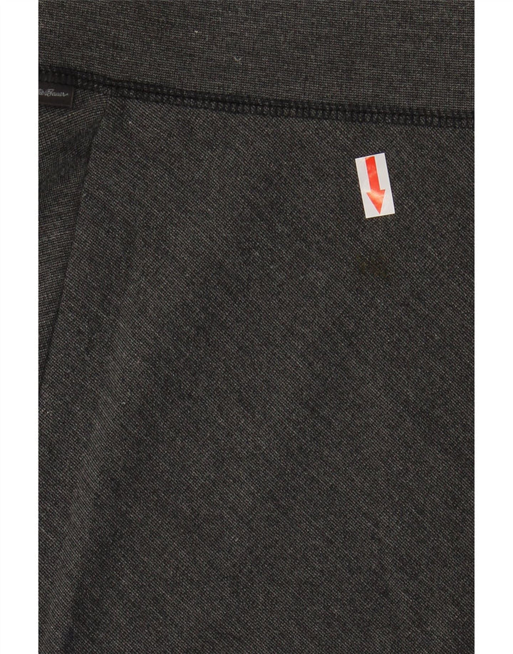 Eddie Bauer Jupe trapèze pour femme Medium W30 Gris Polyester