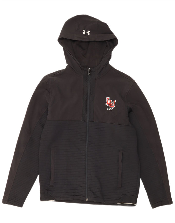 Under Armour Sweat à Capuche Zippé Homme Noir Moyen