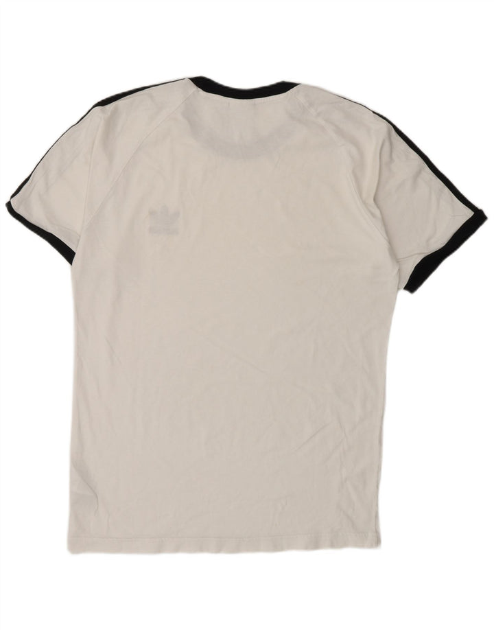 Adidas T-Shirt Homme Haut Grand Coton Blanc
