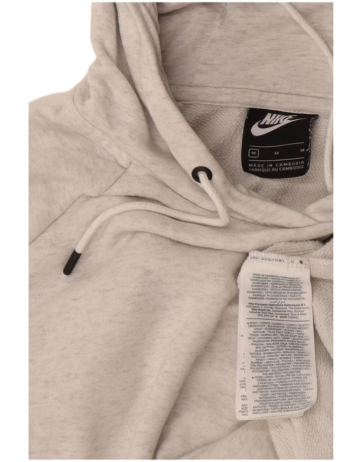 Nike Pull à capuche pour femme UK 14 Gris moyen Coton