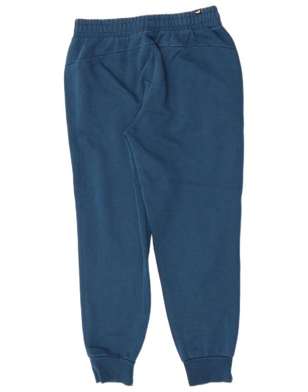 Puma Pantalon de survêtement pour homme en coton bleu Taille L