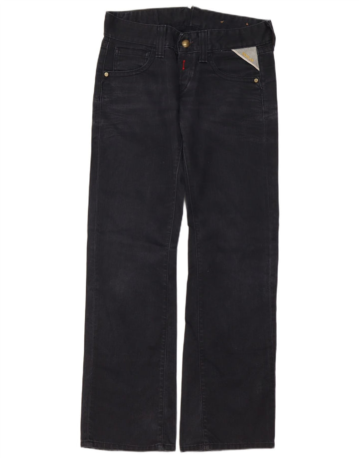 Replay Jean Bootcut Femme W30 L32 Noir Coton