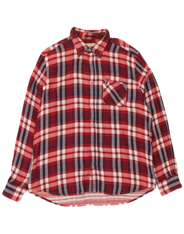 MARLBORO CLASSICS Chemise en flanelle coupe régulière pour homme 3XL à carreaux multicolores