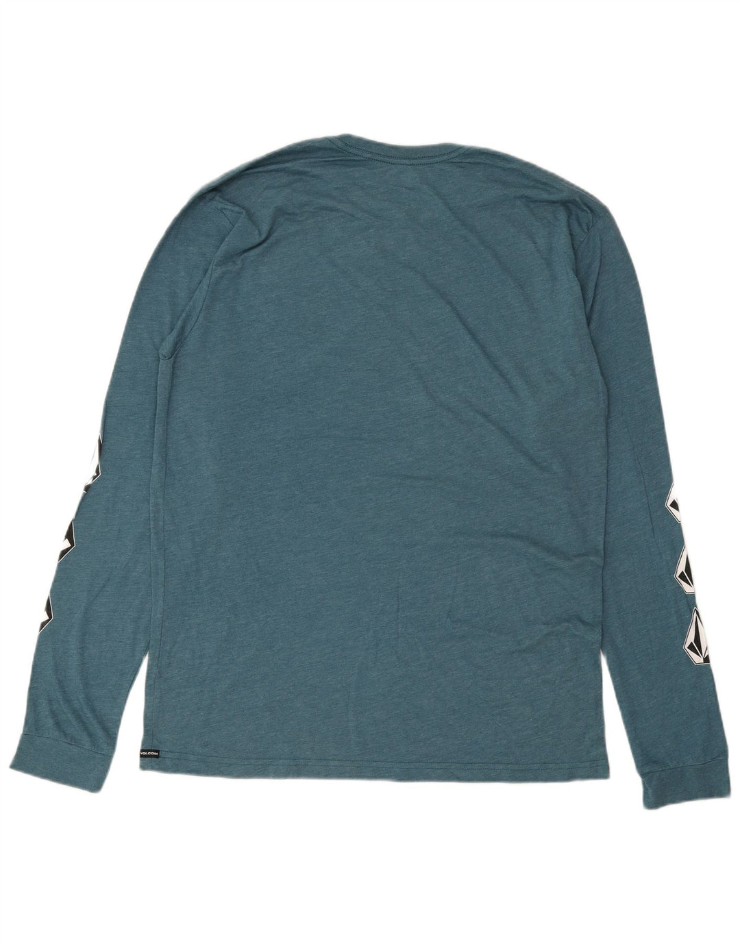 Volcom Haut graphique coupe moderne à manches longues XL en coton bleu pour homme