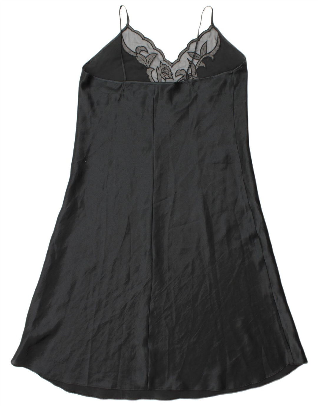 ST. BERNARD Robe Slip Femme UK 16 Grand Noir Polyester