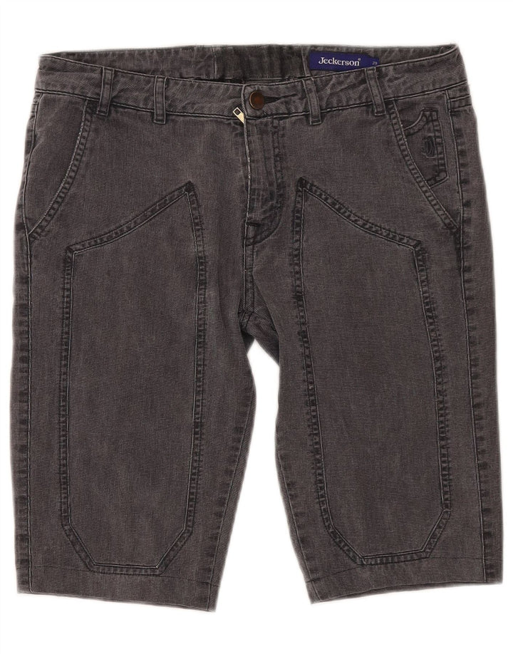 JECKERSON Short Chino Homme W29 Coton Noir Moyen