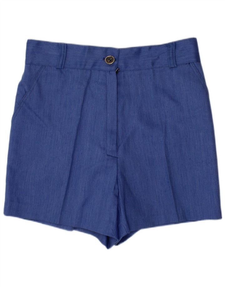 SIVAR Short décontracté pour femme IT 40 Small W26 Bleu Coton