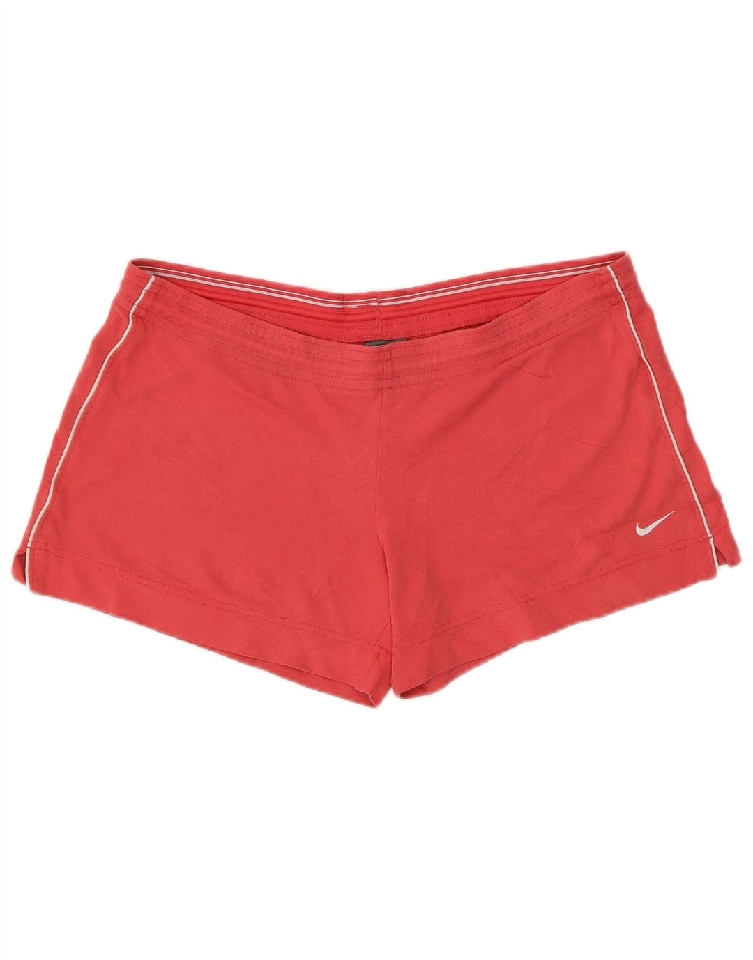 Nike Short de sport Performance pour femme UK 12/14 Rouge moyen en coton