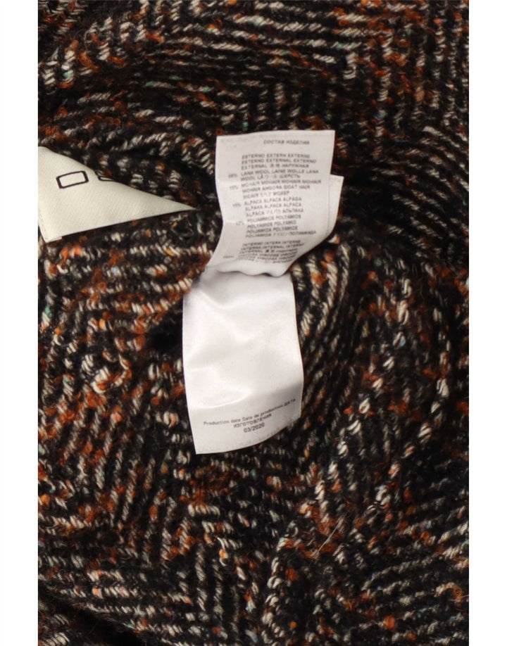 Etro Manteau Homme IT 52 XL Marron Chevrons Laine Classique