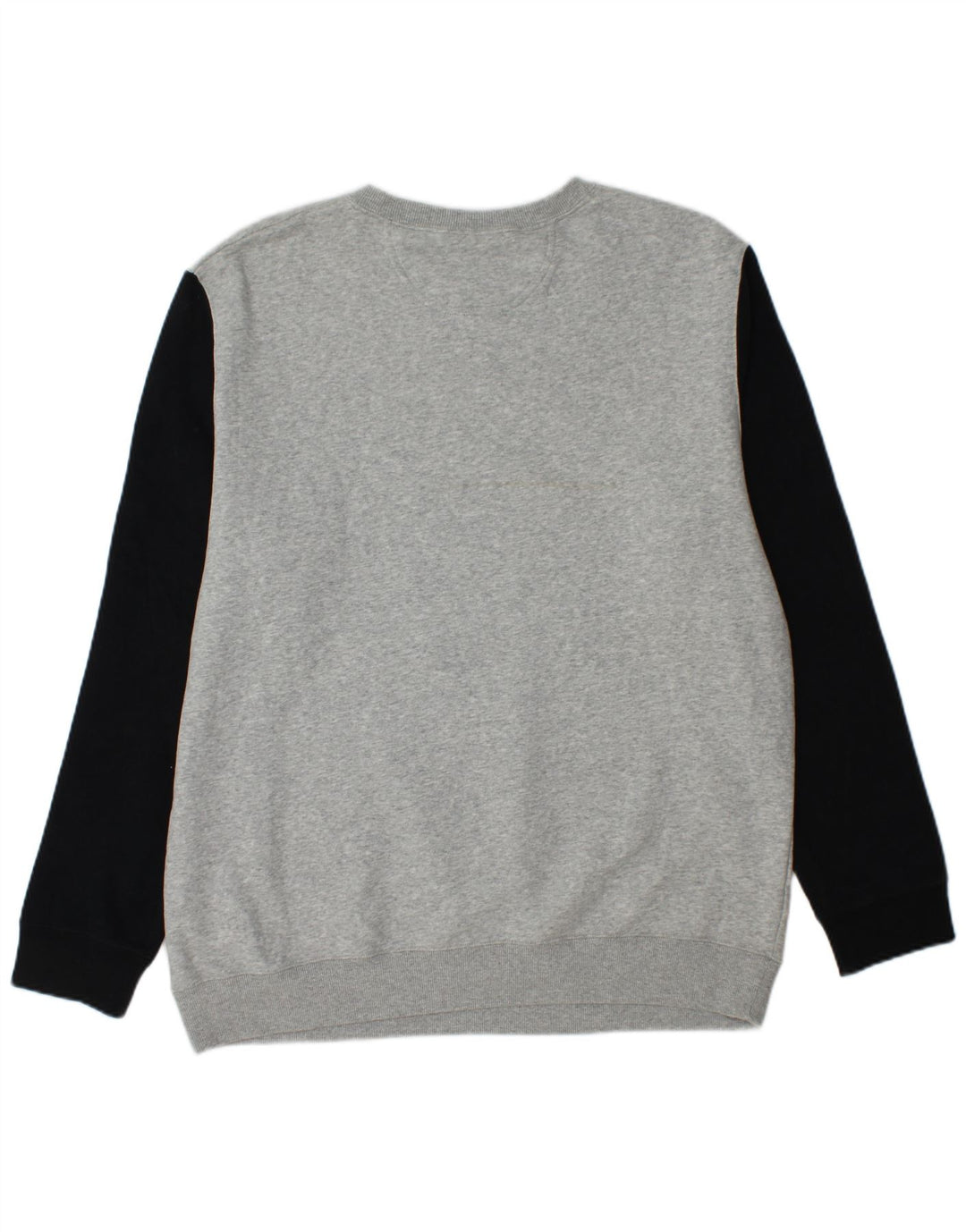 CONVERSE Sweat-shirt graphique pour hommes XL Gris Colorblock Coton