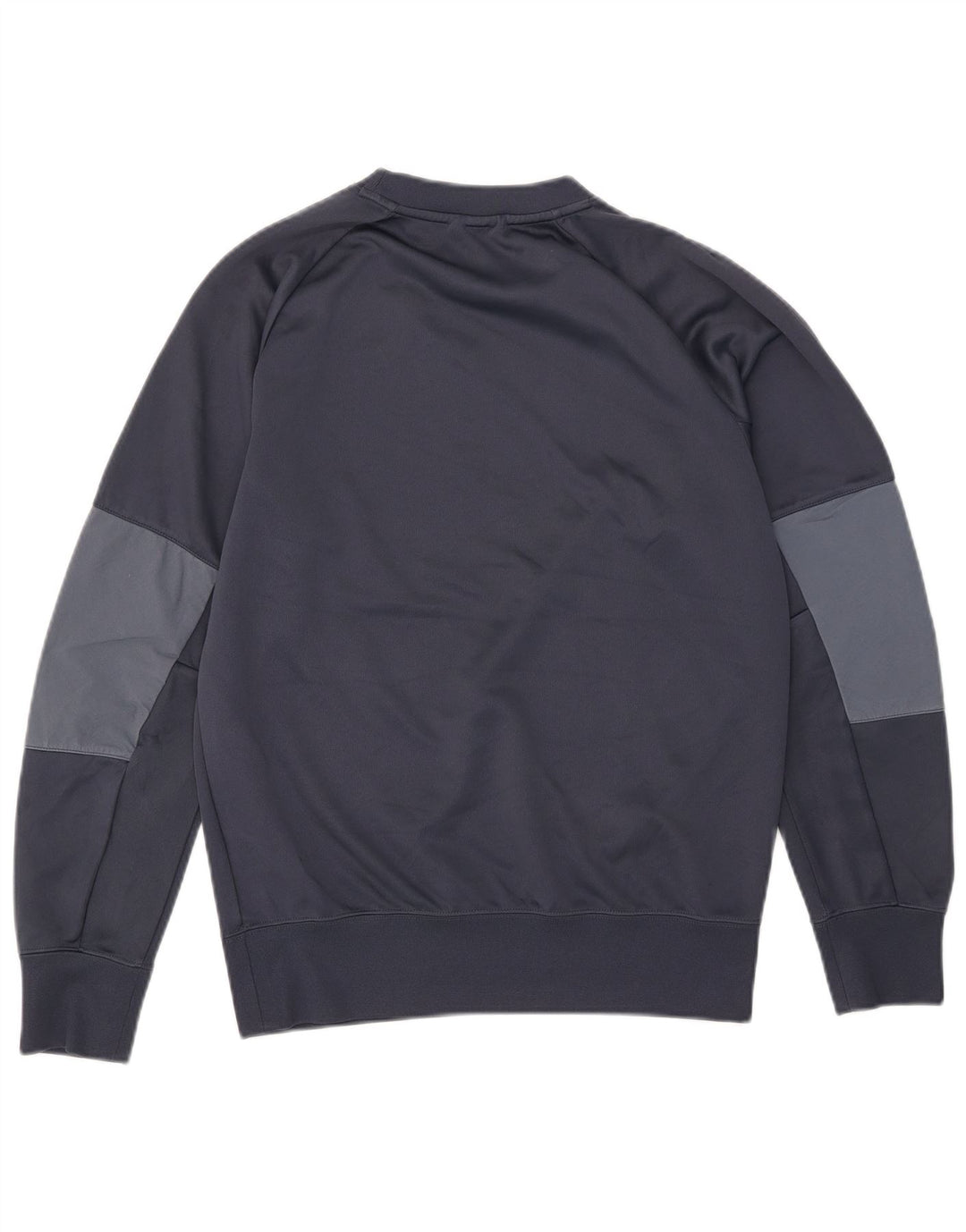 Nike Sweat-shirt graphique pour homme en polyester color block Bleu marine Taille S