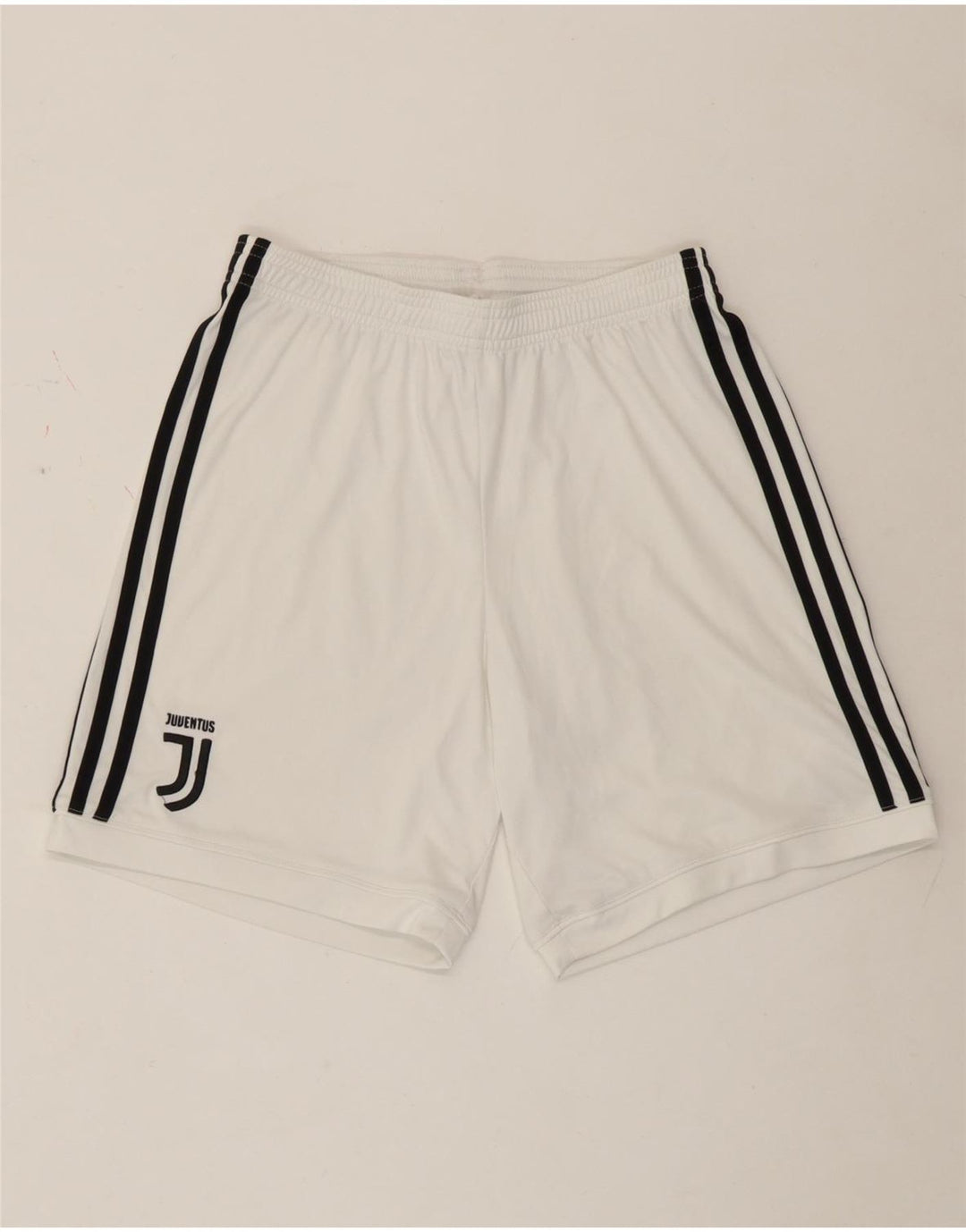 Adidas Short de sport Juventus pour femme UK 8 Small Blanc Polyester