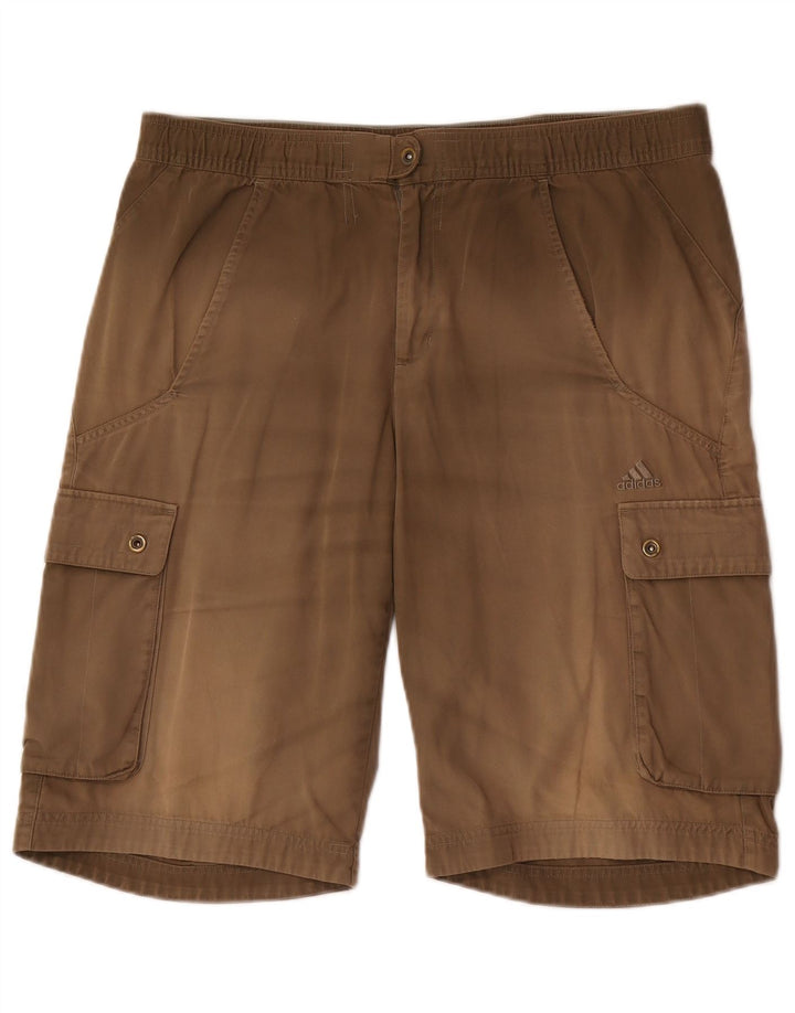 Adidas Short Cargo Homme Moyen W32 Marron