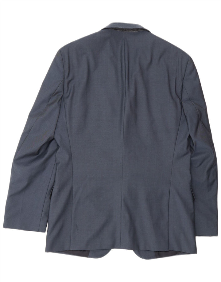 Hugo Boss Veste blazer à 2 boutons IT 48 en laine bleu marine moyen pour homme