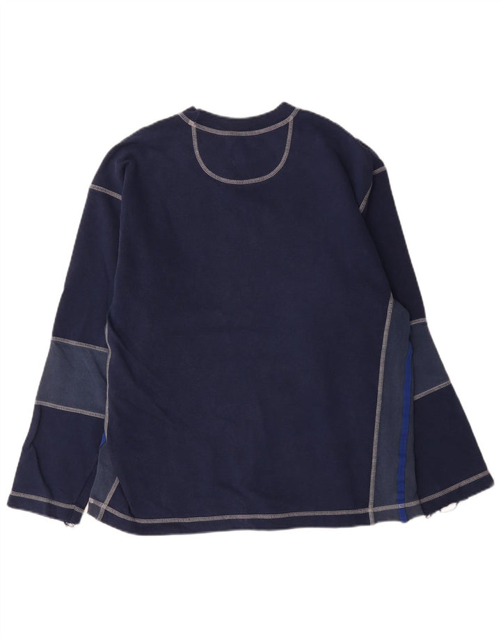 Levi's Top Manches Longues Homme Bleu Marine Moyen Colorblock Coton